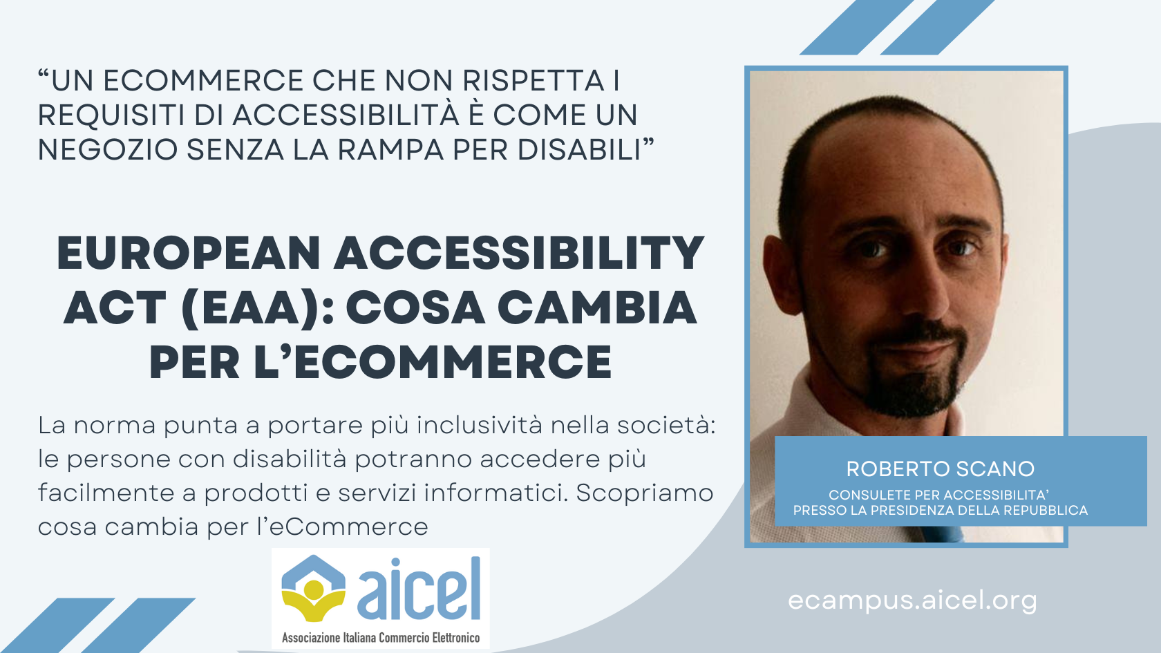 European Accessibility Act (EAA): cosa cambia per l'eCommerce